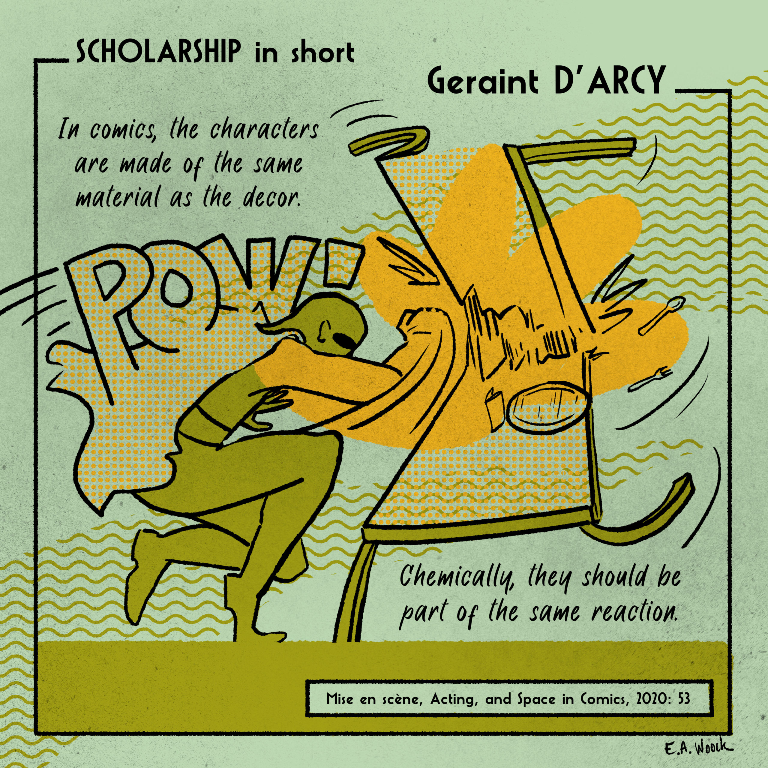 Geraint D’Arcy, Mise en scène, Acting, and Space in Comics (Palgrave Macmillan Studies in Comics and Graphic Novels: 2020)