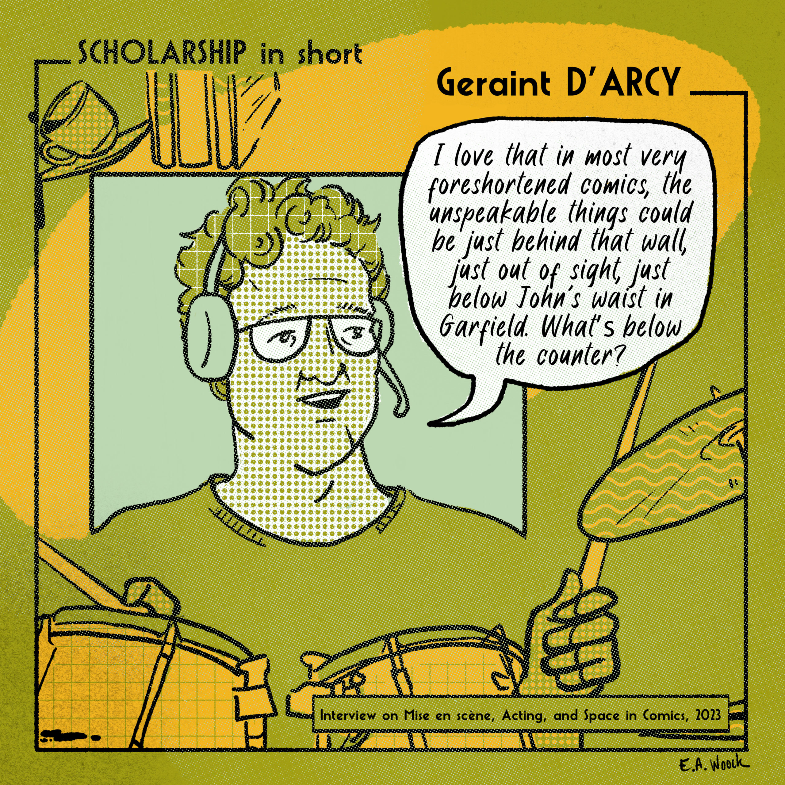Geraint D’Arcy Interview