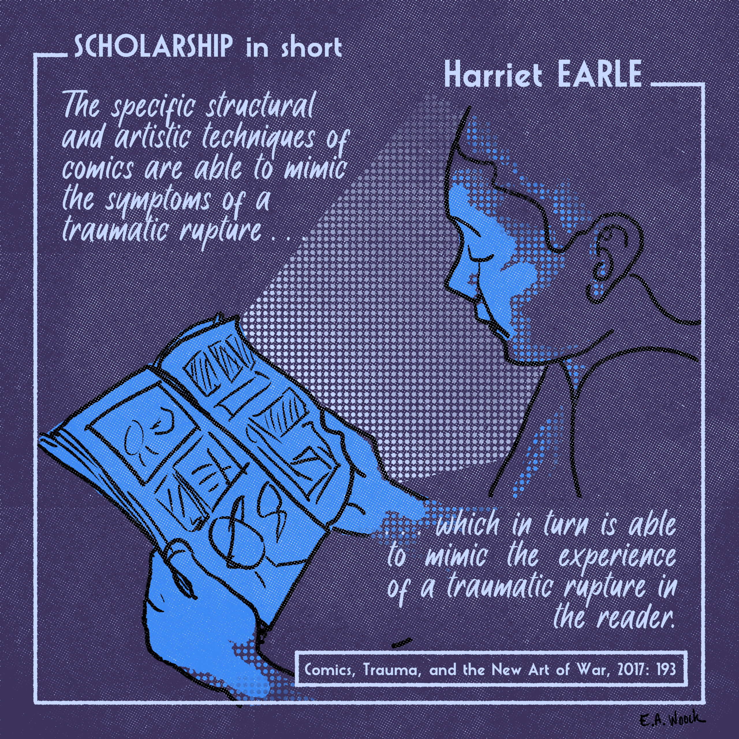 Harriet Earle: Comics, Trauma, and the New Art of War (University Press of Mississippi: 2017)