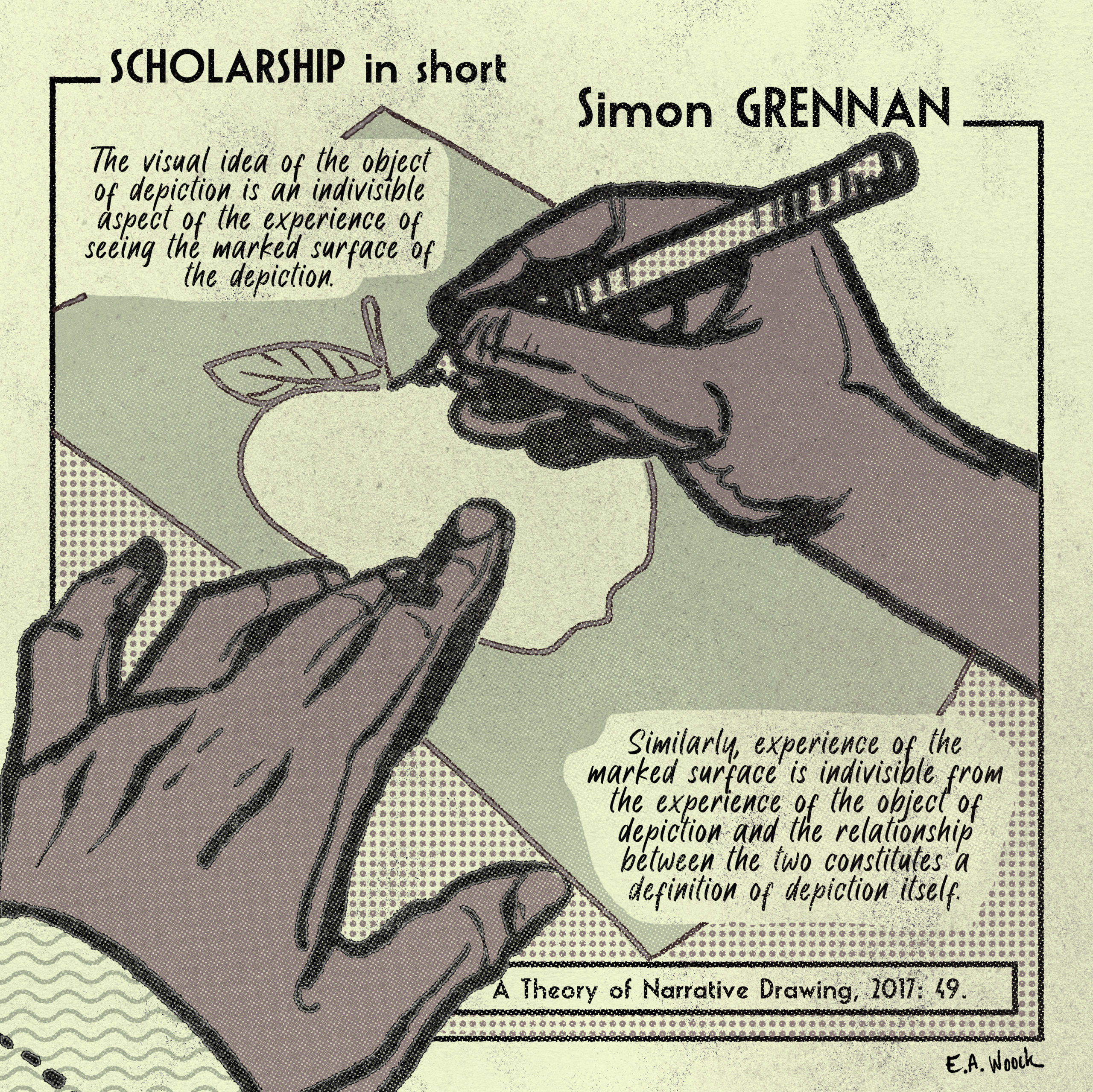 Simon Grennan, A Theory of Narrative Drawing (Palgrave Macmillan Studies in Comics and Graphic Novels: 2017)